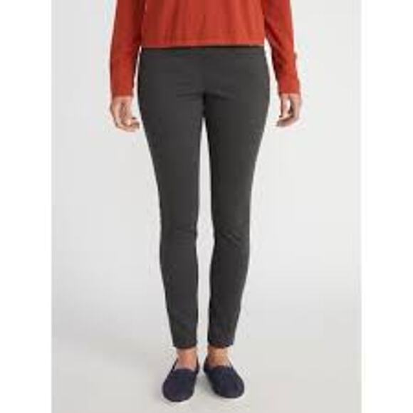 ExOfficio Minka Pant Gray Leggings Stretch Ponte Knit Elastic Waist Women 4 - Picture 1 of 12